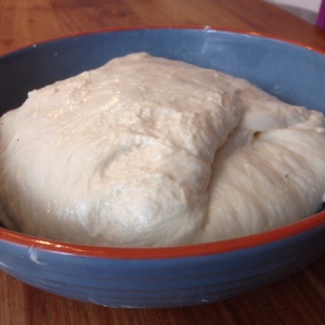 Developed dough